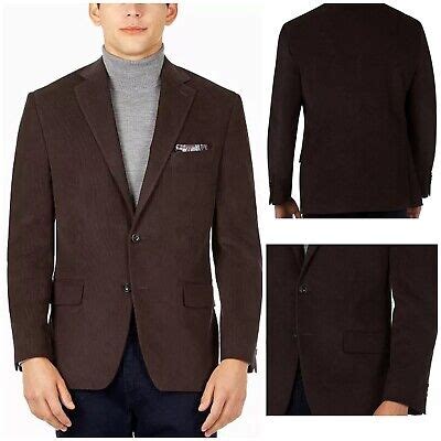 michael kors men's modern-fit stretch corduroy solid sport coat|Modern.